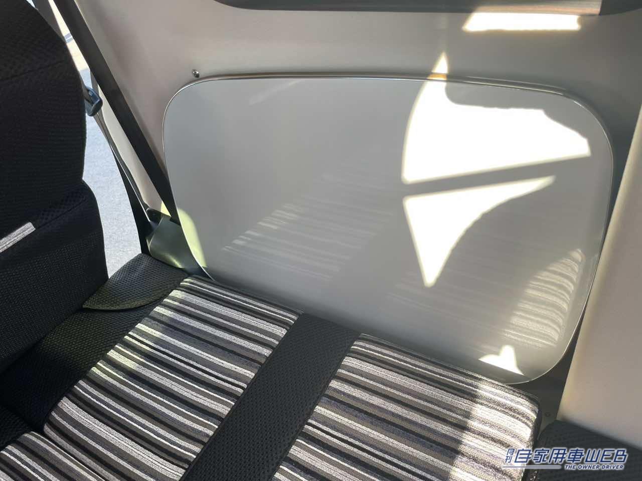 |運転しやすいサイズ感でも、車内はしっかり広くて快適! 日産NV200バネットがベースのキャンパー