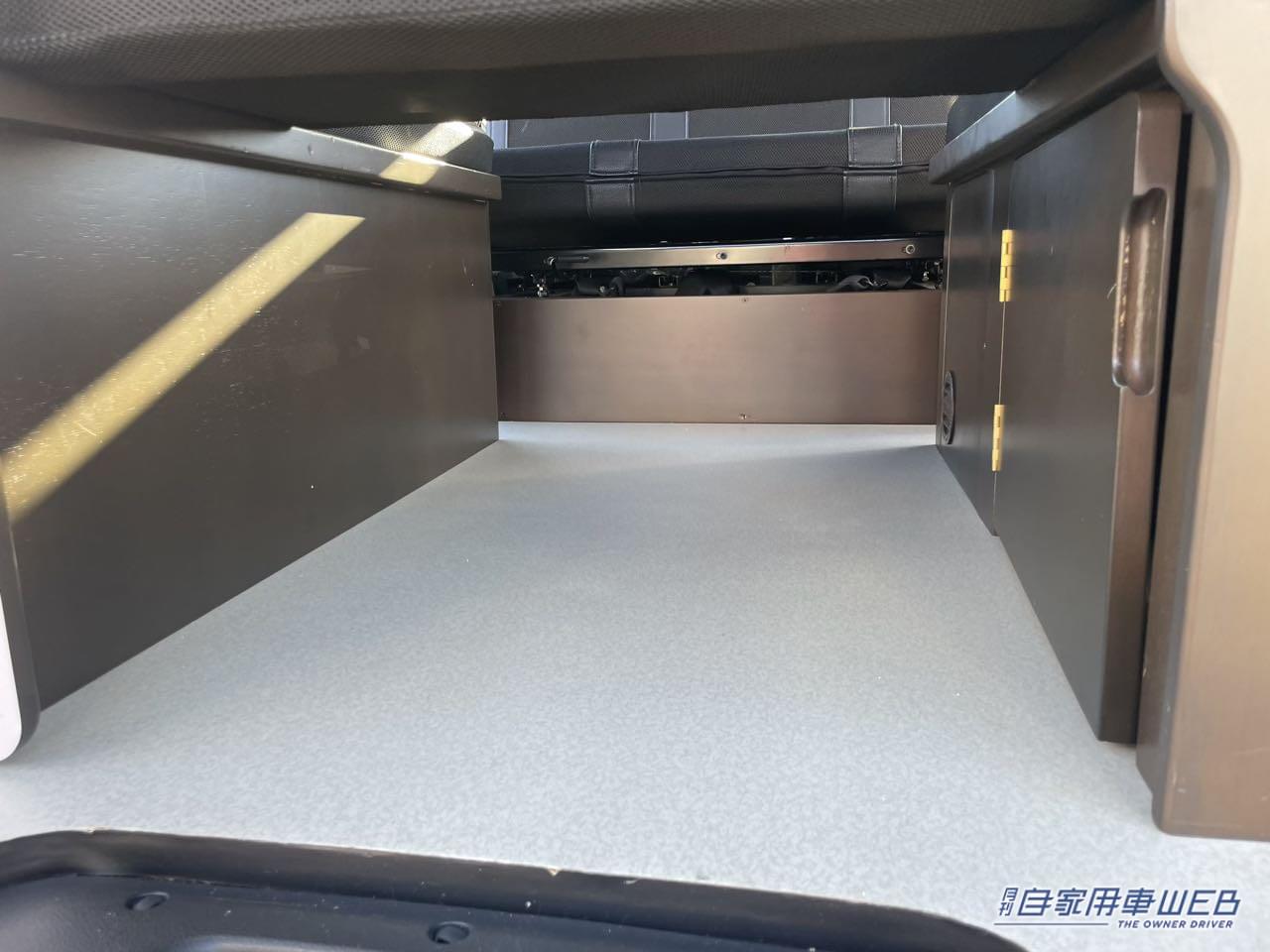 |これはちょうどいいサイズ感! 大きすぎずに車内も快適な日産NV200バネットがベースのキャンパー