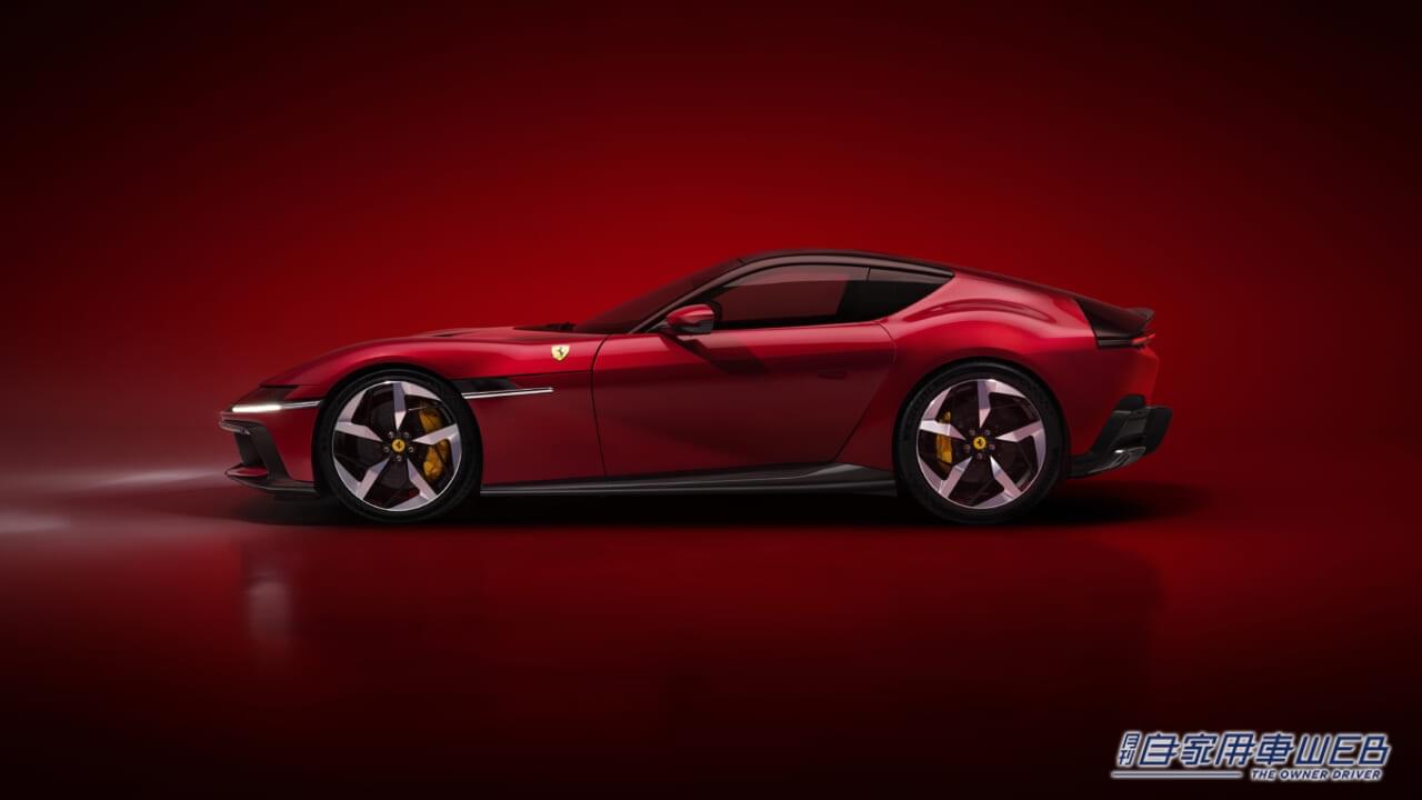 |フェラーリのV型12気筒モデル「Ferrari 12Cilindri(ドーディチ チリンドリ)」「Ferrari 12Cilindri Spider(ドーディチ チリンドリ スパイダー)」を発表