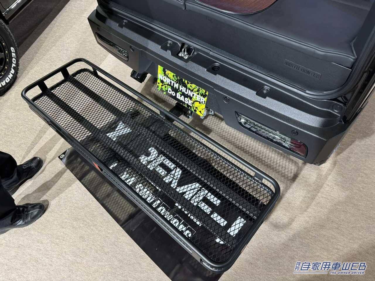 |横乗り系にはベストな仕様! ギア感満点のダイハツ アトレーがベースの軽キャンパー