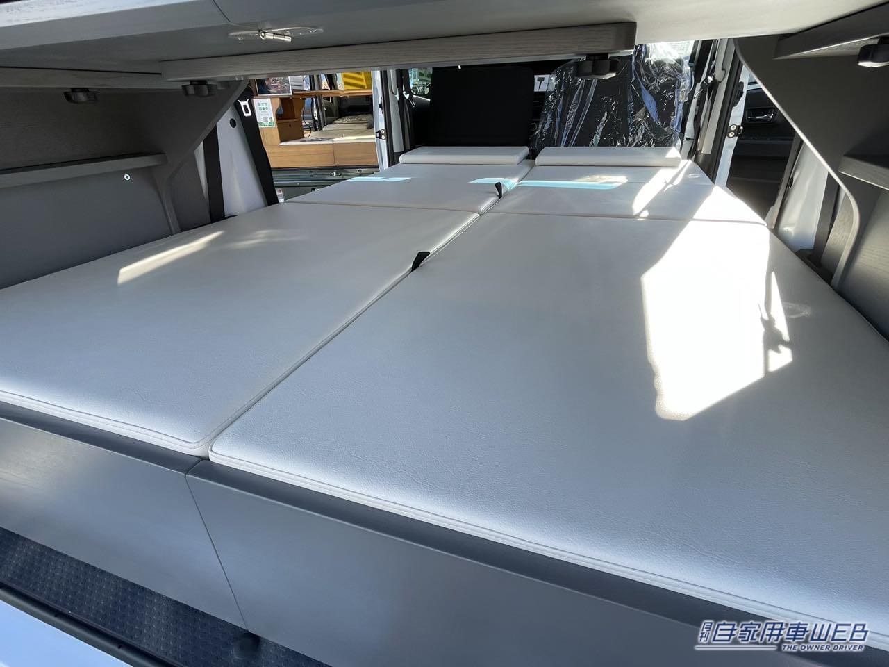 |街乗りでも目立たず運転しやすい! だけど車内は広いぞ! ダイハツ アトレーがベースの軽キャンパー