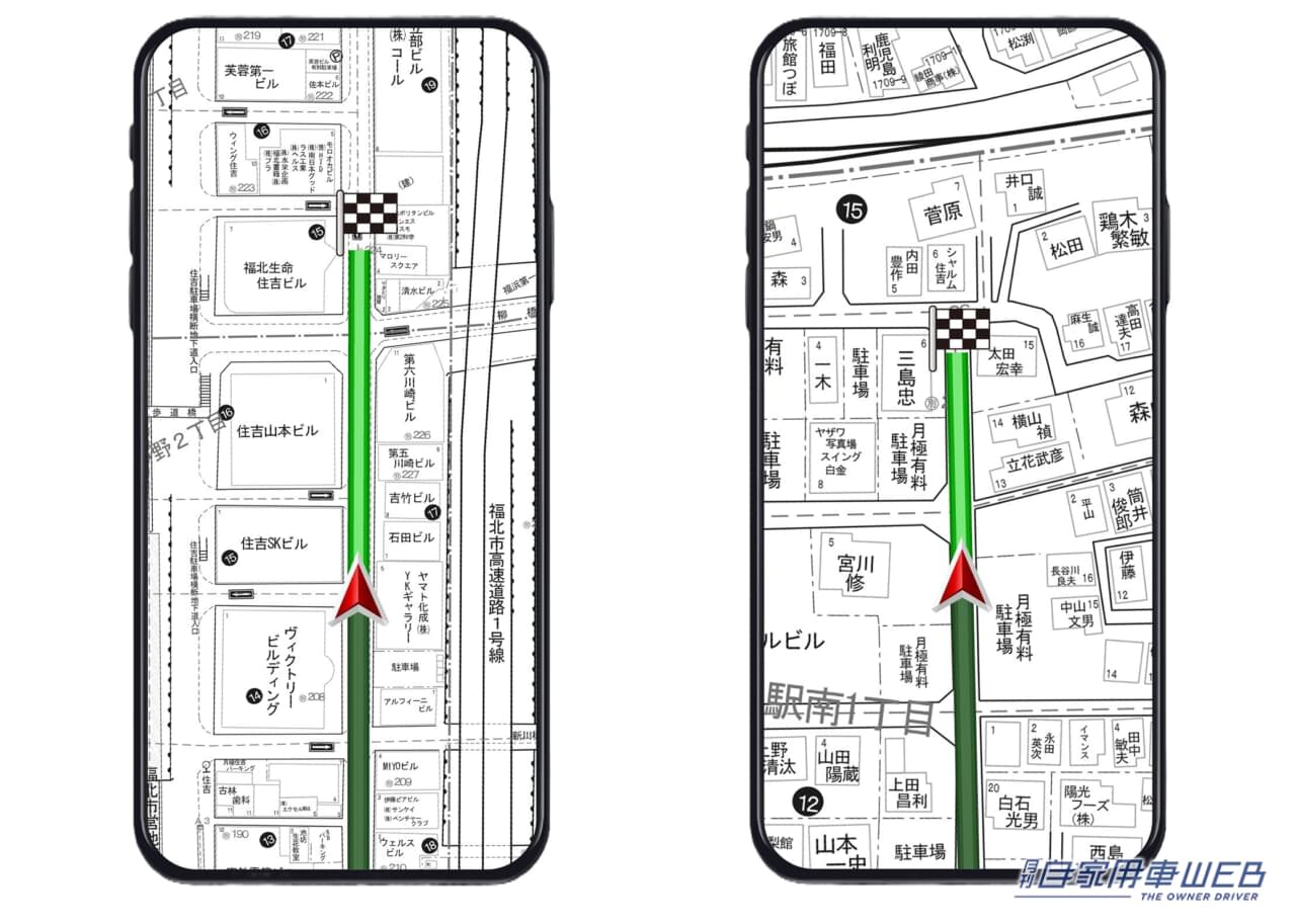 |待望の横画面表示に対応! パイオニアのスマートフォン専用カーナビアプリ「COCCHi」がアップデート