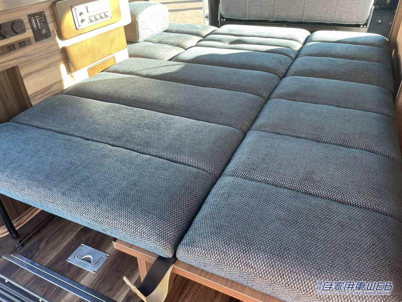 |抜群の収納力とマルチなフラットスペースが便利! トヨタ ハイエースがベースのキャンパー