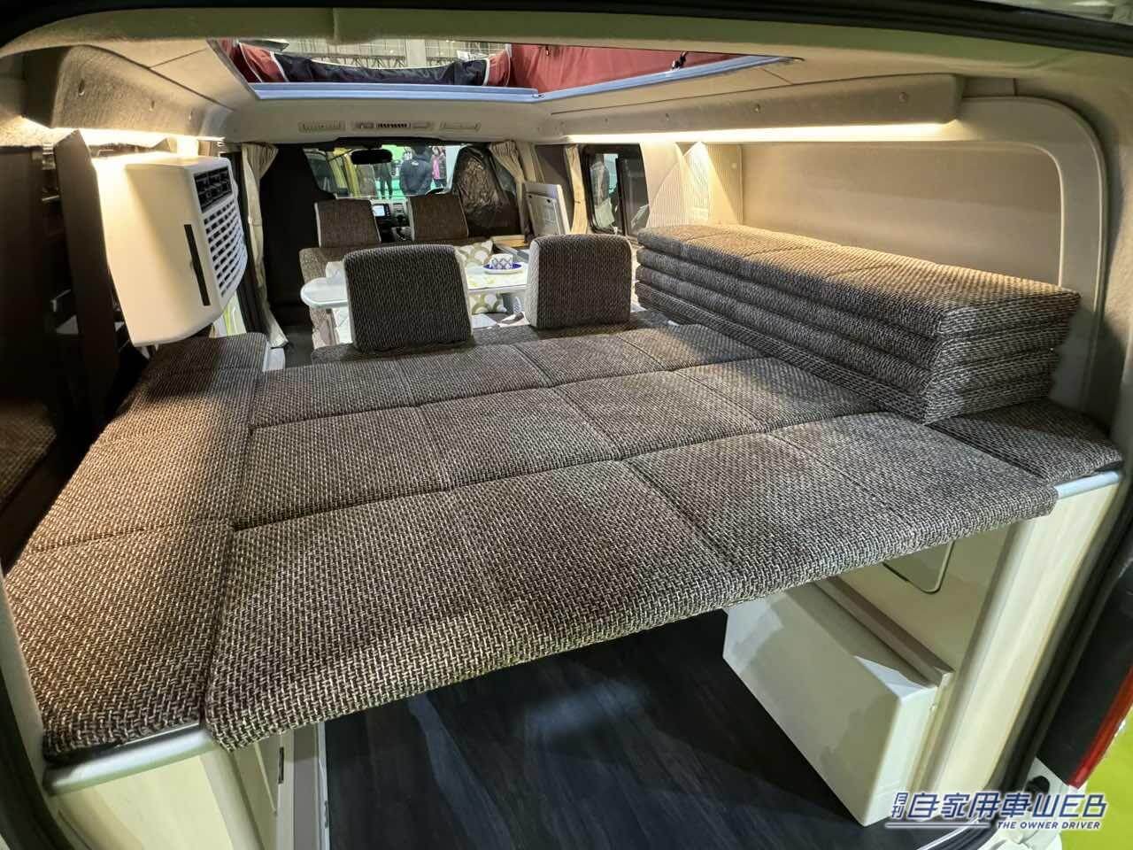 |たくさん積める! ゆったり寝られる! トヨタ ハイエースがベースのキャンパー