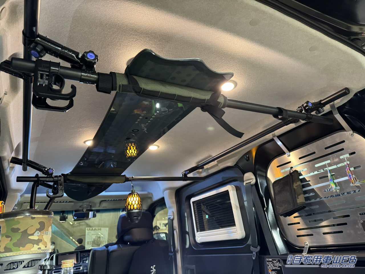 |横乗り系にはベストな仕様! ギア感満点のダイハツ アトレーがベースの軽キャンパー