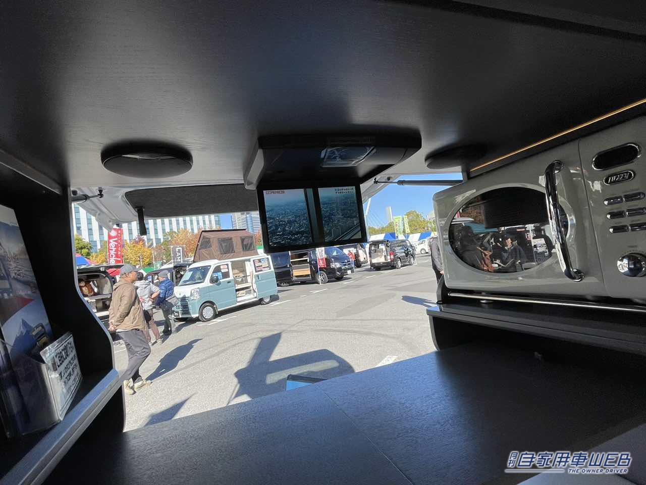 |街乗りでも目立たず運転しやすい! だけど車内は広いぞ! ダイハツ アトレーがベースの軽キャンパー