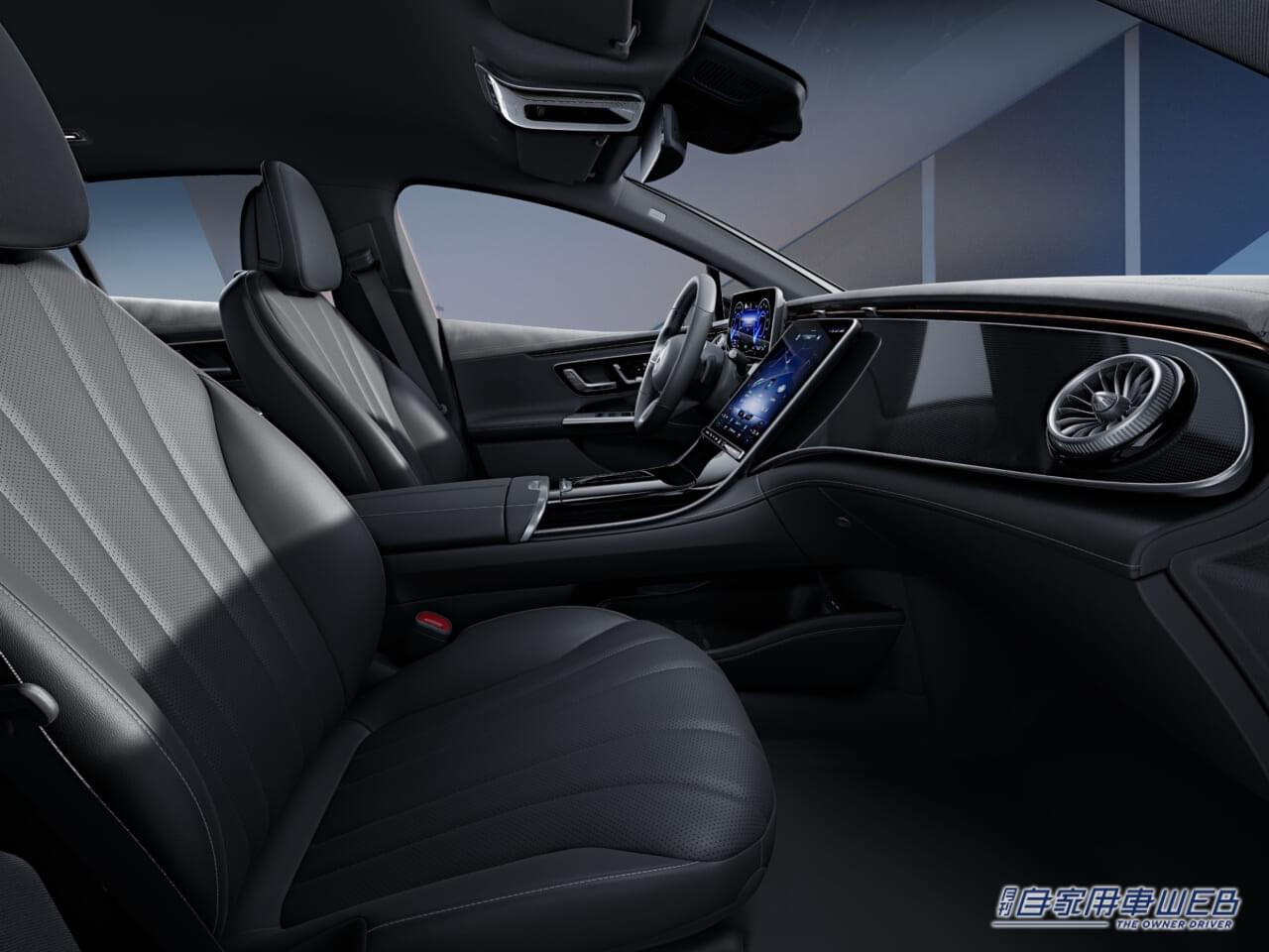 |特別なスタイルと機能装備をおトクにプラスした、30台限定のピュアEVセダン「EQE 350+ Electric Art」受注開始