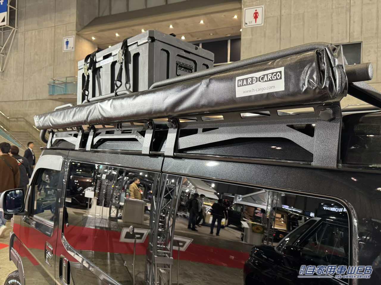 |横乗り系にはベストな仕様! ギア感満点のダイハツ アトレーがベースの軽キャンパー