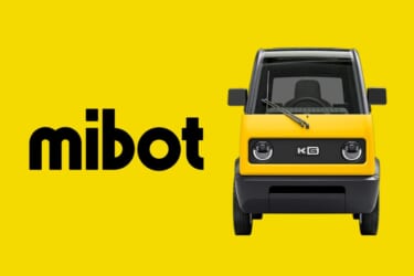 ちょい乗りに便利な一人用超小型モビリティ「mibot」2025年に量産販売予定