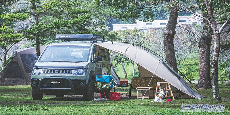 |車の横につけるだけ! アウトドアで大活躍の車用シェルター『カーサイド シリーズ』