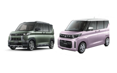 三菱自動車、「デリカミニ」、「eK スペース」を一部改良 ボディーカラーの追加やサイバーセキュリティ対策を実施