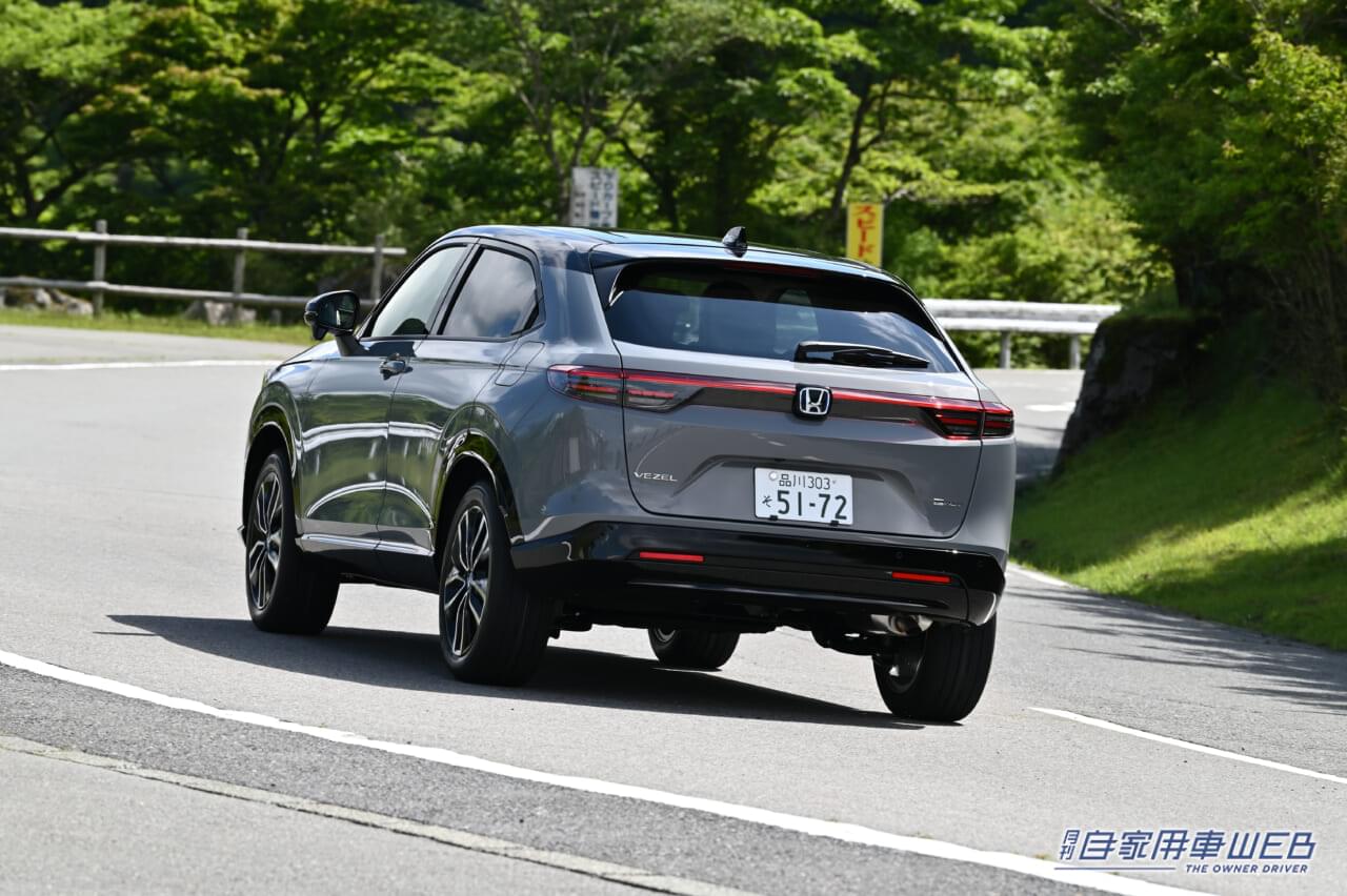 |マイナーチェンジされた新型ヴェゼルをリアルワールドで試乗、クラストップレベルの走りを実感