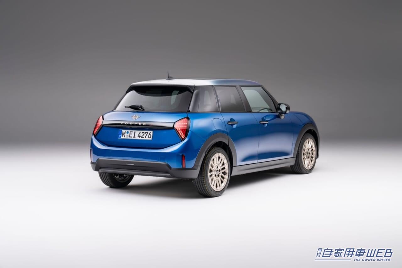 |「MINI COOPER 5 DOOR」の国内発売がスタート。価格は408万円から【5ドアの新世代ミニは、ガソリンターボ車のみ】