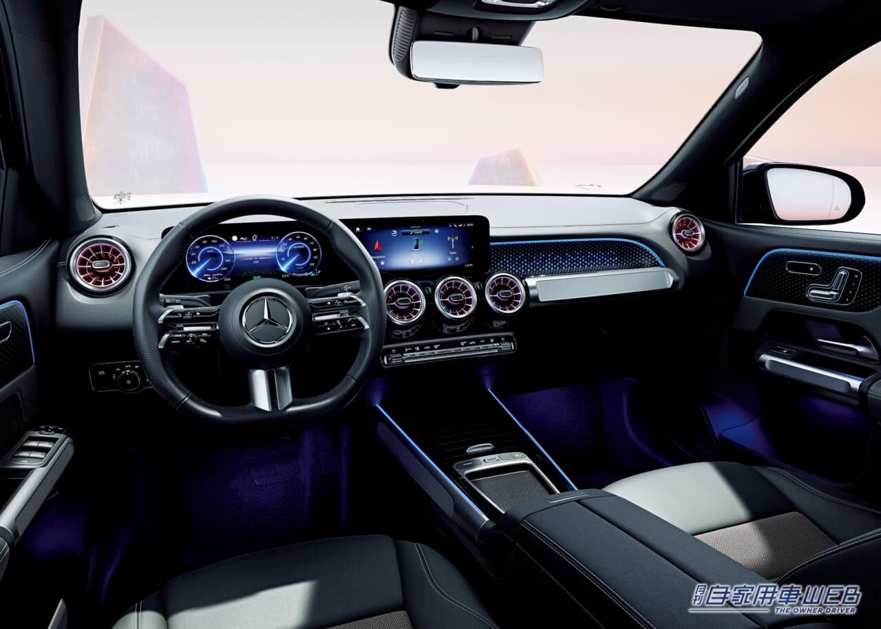 |メルセデス・ベンツ、新型「EQB」を発表。バッテリーの強化で、航続距離を伸長