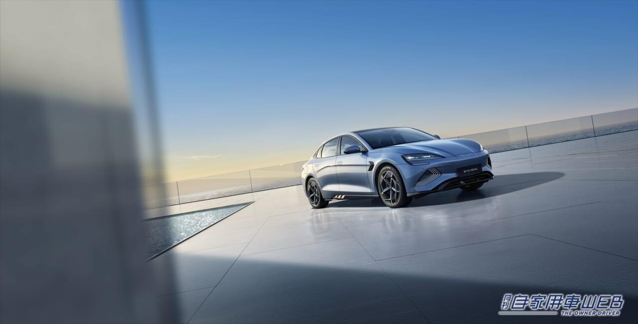 BYD、国内導入初となるセダン「BYD SEAL」を発表