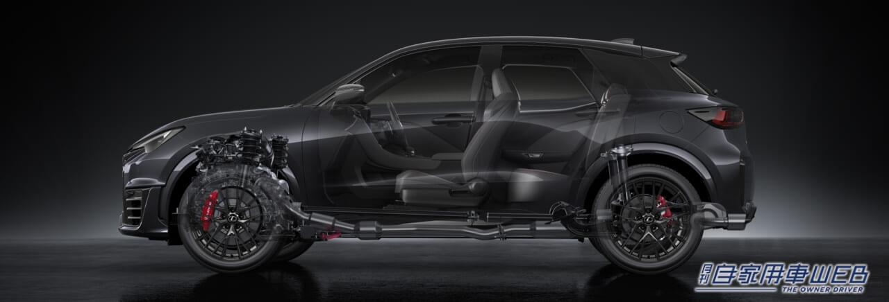 |レクサス・LBXの高性能モデル「LBX MORIZO RR」の国内仕様車を発表、価格は650万円から