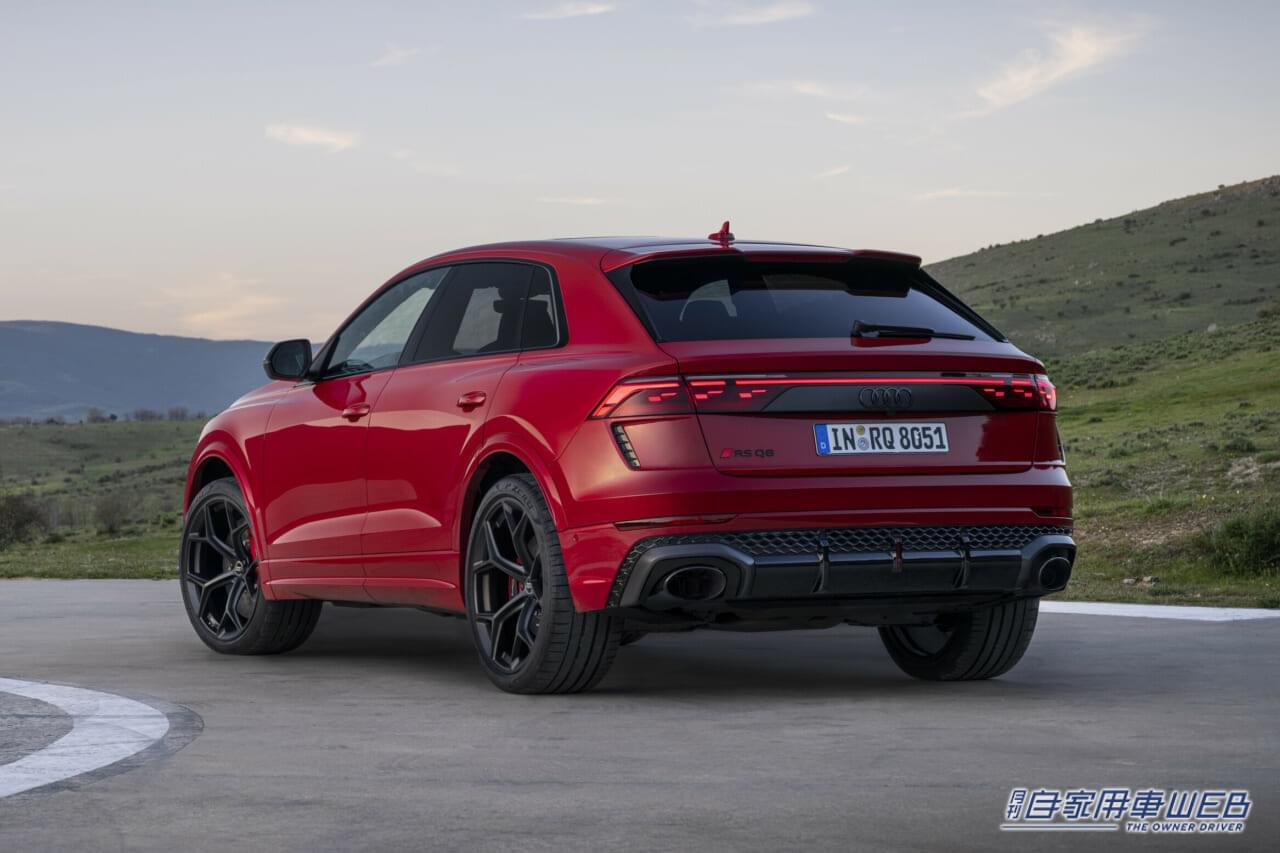|独アウディ、600馬力超えの高性能SUV「Audi RS Q8シリーズ」を発表