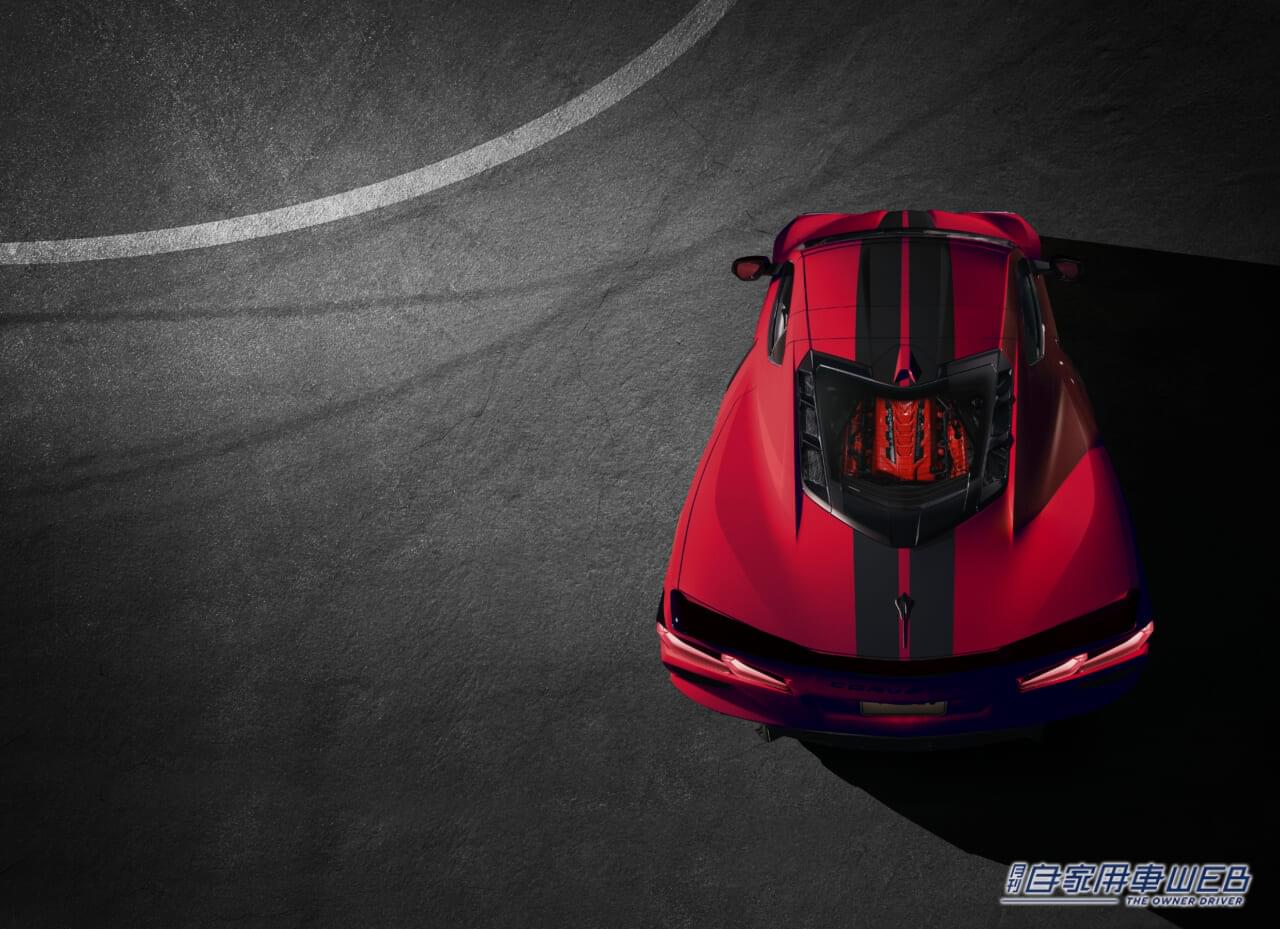偉大なる初代モデルに敬意を払う、特別仕立てのコルベット「RED FLAME SERIES(レッド フレイム シリーズ)」を発売