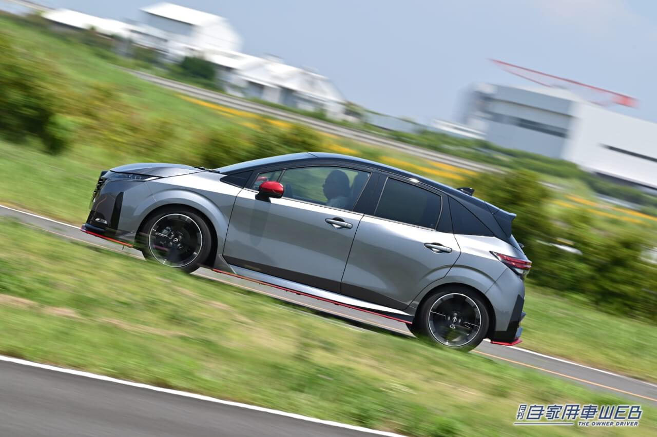 |【新型ノートオーラNISMO 4WD試乗】スポーツドライビングから雪道まで、高い走行性能を発揮するNISMOらしいモデル