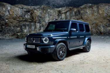 電動化された最新Gクラス、国内仕様車の概要を発表。ディーゼル&AMGモデルにローンチエディションを用意