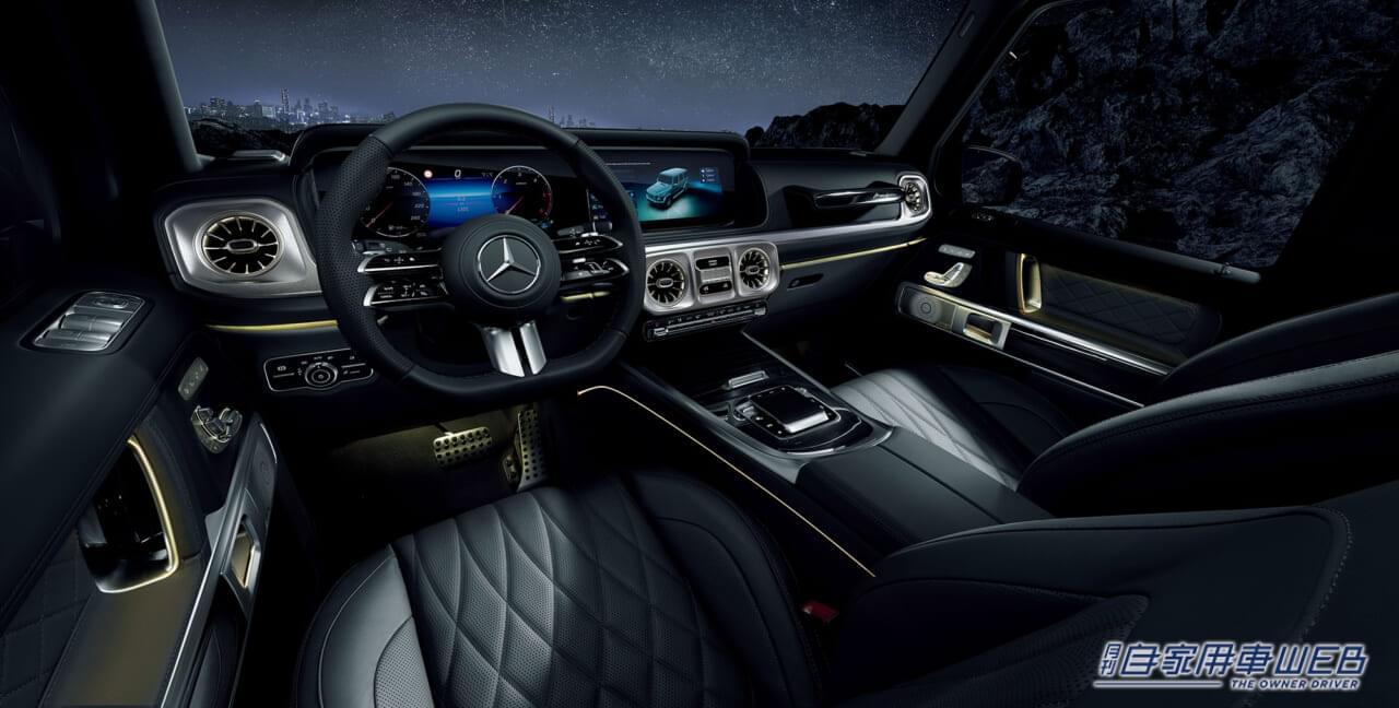 |電動化された最新Gクラス、国内仕様車の概要を発表。ディーゼル&AMGモデルにローンチエディションを用意