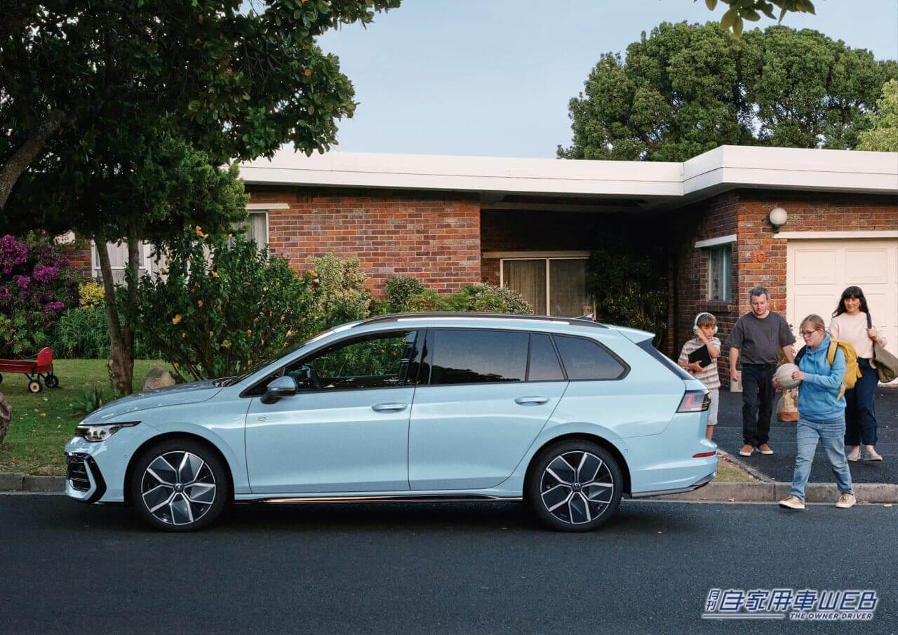 |フロントマスクを刷新!フォルクスワーゲン、新型「ゴルフ」&「ゴルフヴァリアント」発表