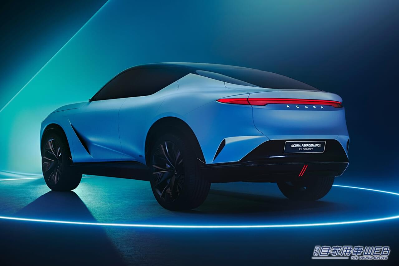 |ホンダの次世代EVモデルを占うコンセプトモデル「アキュラ・パフォーマンス・イーブイ・コンセプト」が北米で発表