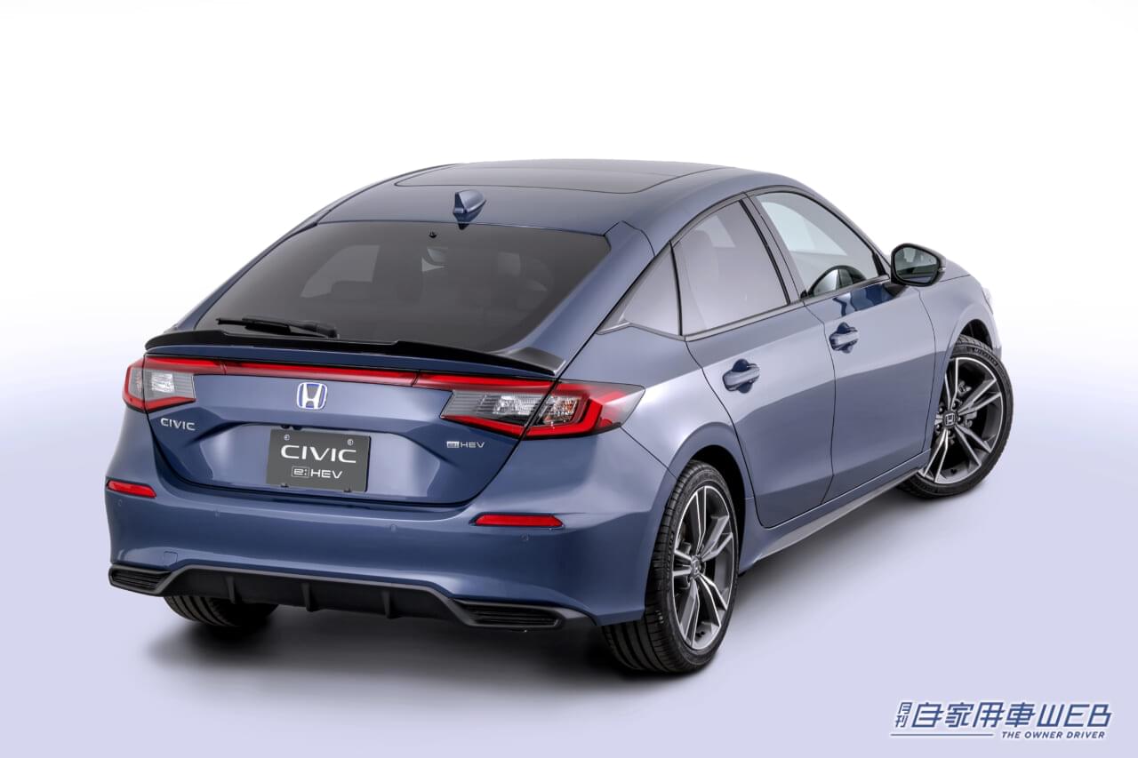 |ホンダアクセス、テールゲートスポイラーなどのシビック用純正アクセサリーを先行公開!