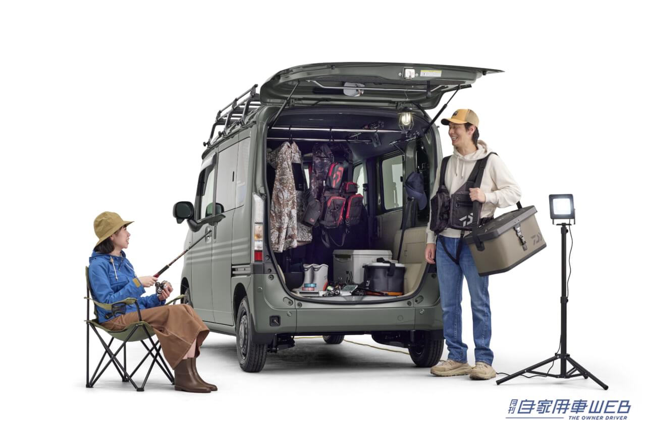 |ホンダアクセスからNシリーズ初のEV「N-VAN e:」用純正アクセサリーが発売 給電・充電アイテムからレジャー用アイテムもラインナップ