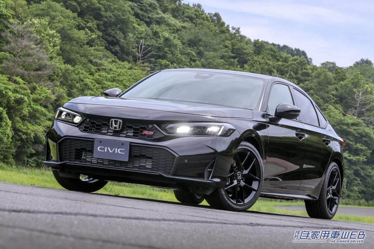 |こんな贅沢なスポーツセダンはひさびさ! ホンダ「新型シビックRS」 ズバリ、「タイプR」との違いは?