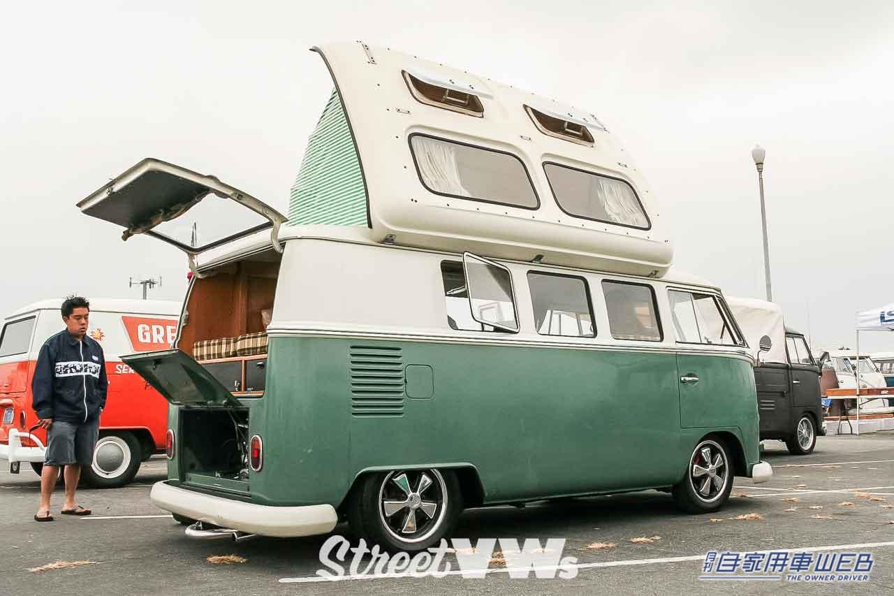 |元祖キャンピングカーといえばワーゲンバス アメリカのVWイベントで見つけたキャンパーたち