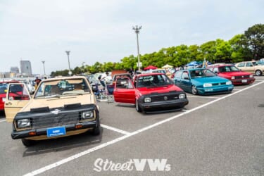 空冷VWの祭典「Street VWs Jamboree」にエントリーした水冷VWたち