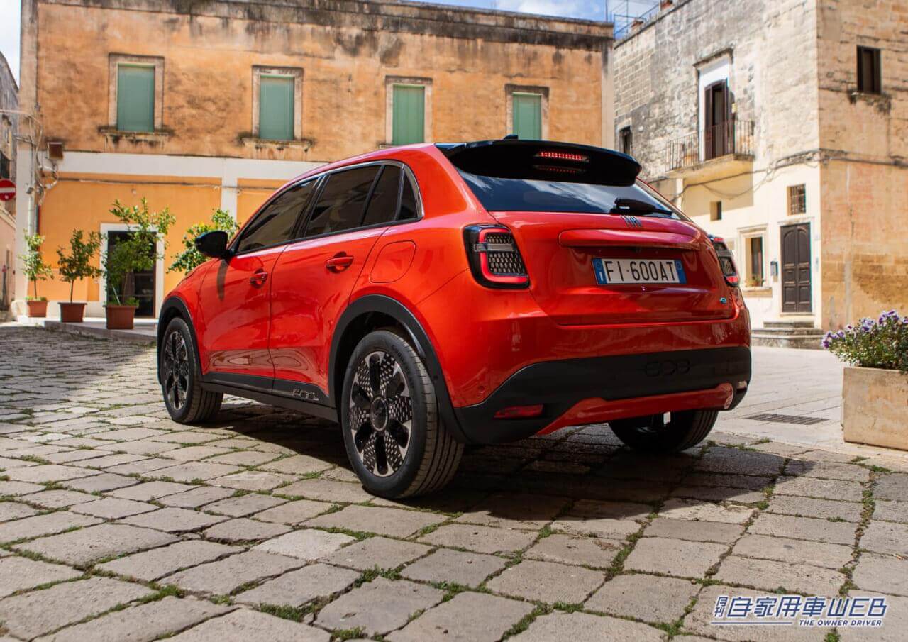 |9月に国内導入される電気自動車 「フィアット600e」、ティザーサイトを公開