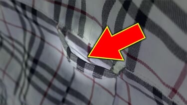 「これ意味あったのか…」シャツの背中にある輪っか。意外と知らないひと多いのでは?