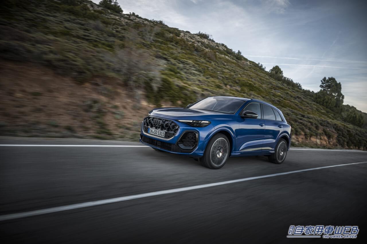 |アウディの新世代ミドルSUV「Q5 SUV」がドイツ本国で発表。デリバリーは2025年第1四半期を予定