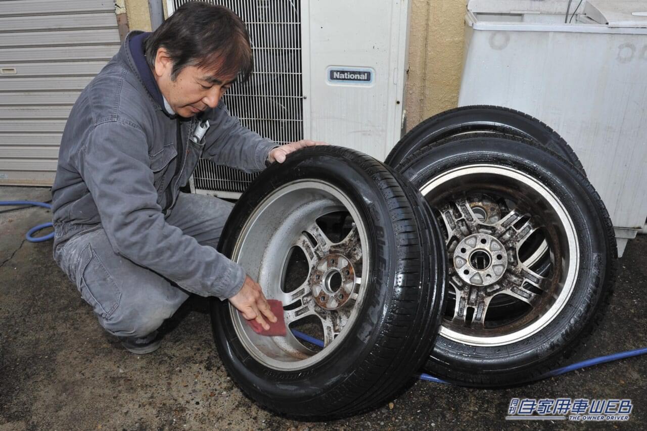 |やってみたら、予想以上に上手にできました! 純正ホイールのカラーチェンジ、大満足レポート