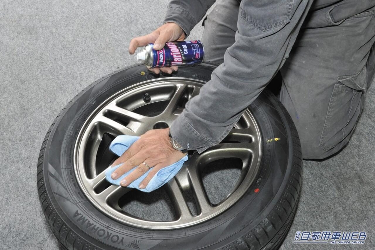 |やってみたら、予想以上に上手にできました! 純正ホイールのカラーチェンジ、大満足レポート