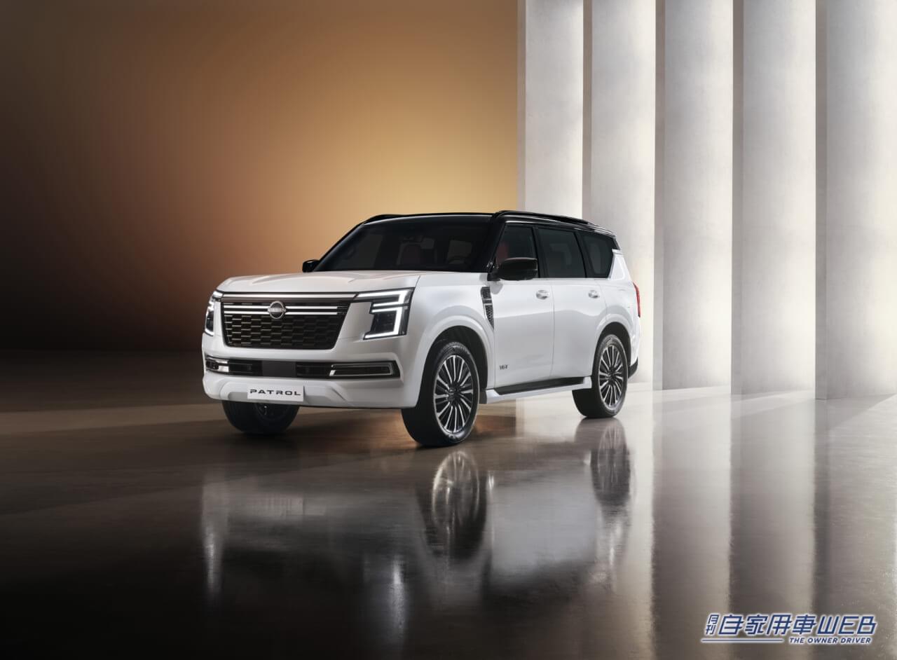 |日産が”V6ツインターボエンジン”のSUV、新型「パトロール」を発表!9速ATに4WDを搭載した超パワフルモデルが 2024年11月1日より中東にて発売開始!