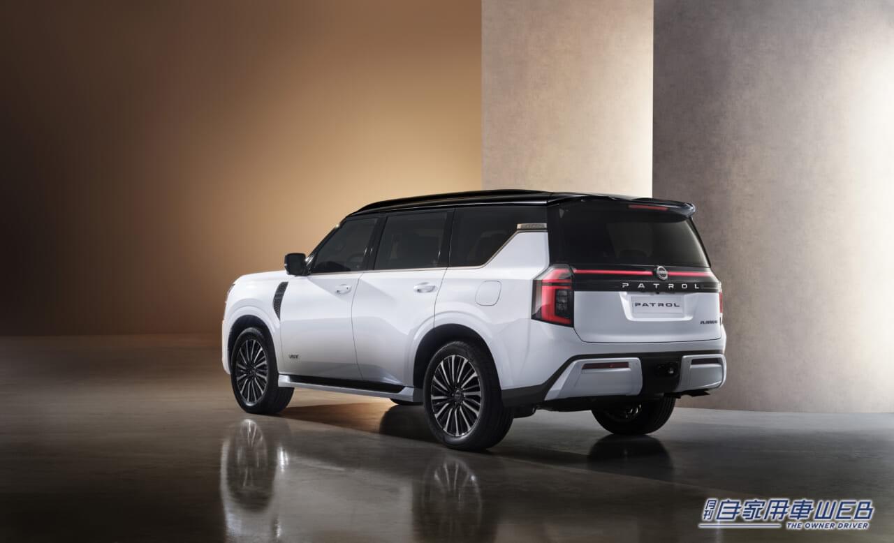 |日産が”V6ツインターボエンジン”のSUV、新型「パトロール」を発表!9速ATに4WDを搭載した超パワフルモデルが 2024年11月1日より中東にて発売開始!