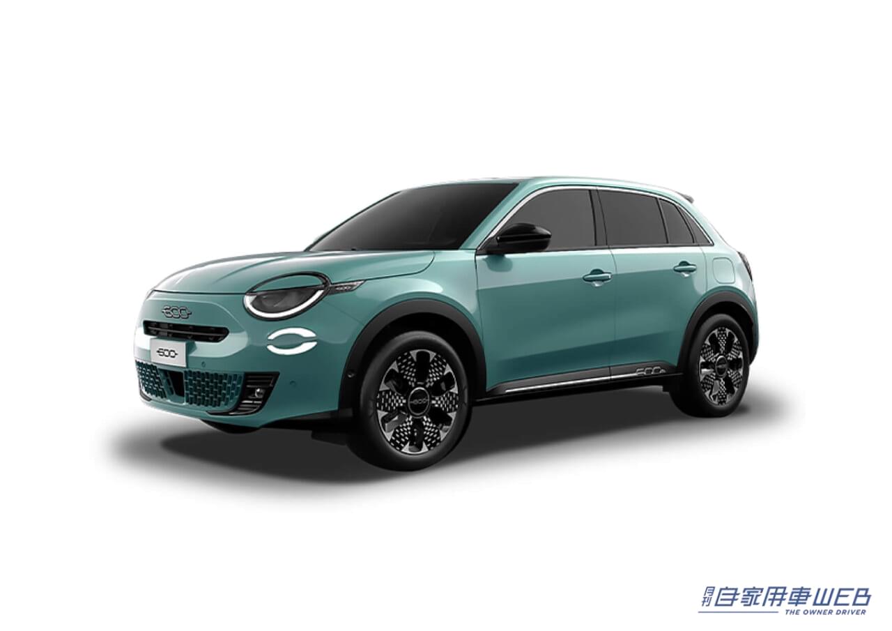 |フィアット、100%BEVのコンパクトSUV「600e」を発売