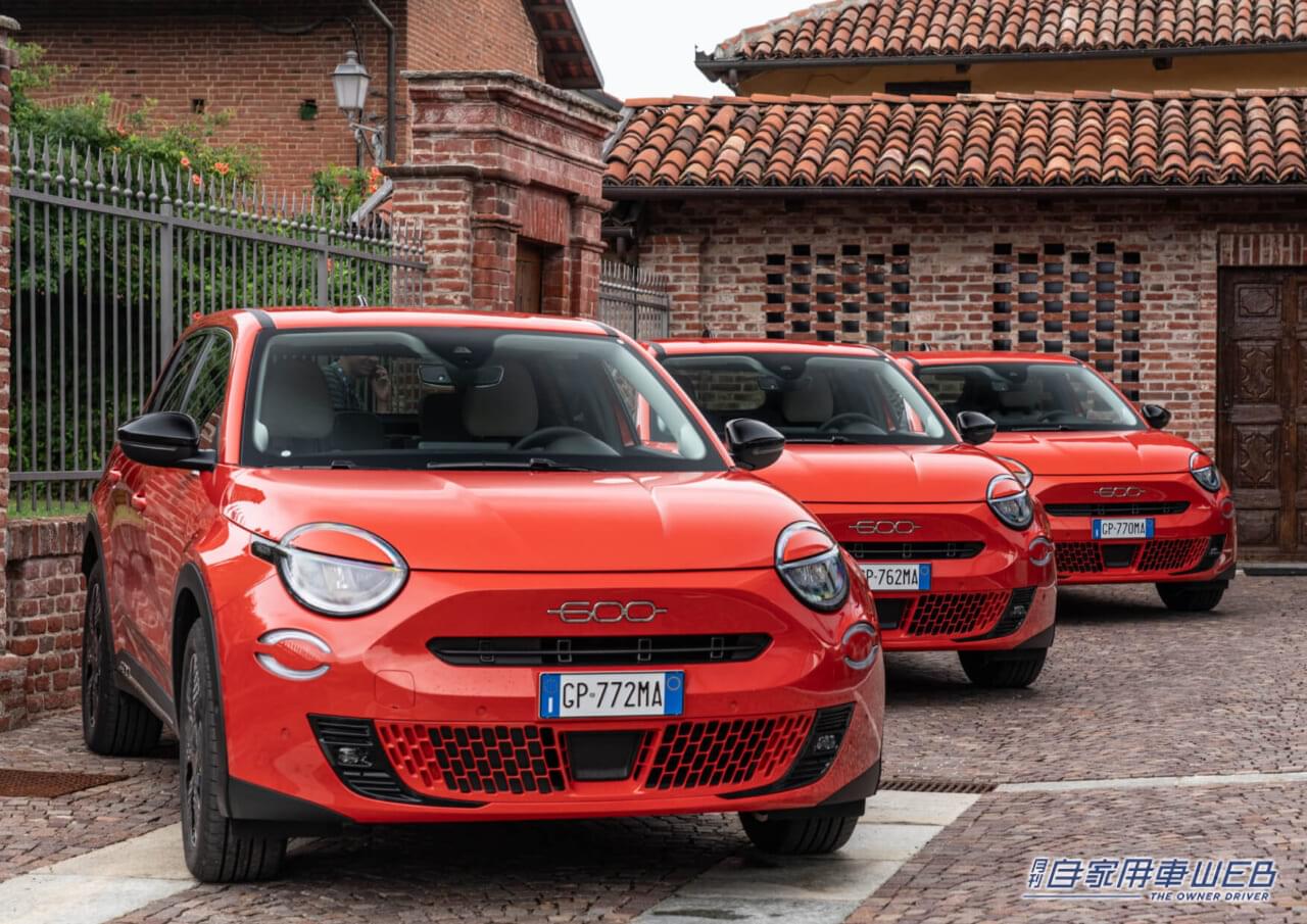 |フィアット、100%BEVのコンパクトSUV「600e」を発売