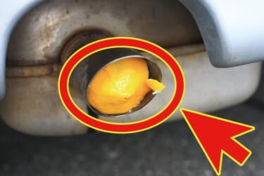 【マフラーに異物が詰まるとどうなる?】レモンを詰めて実際にやってみた!