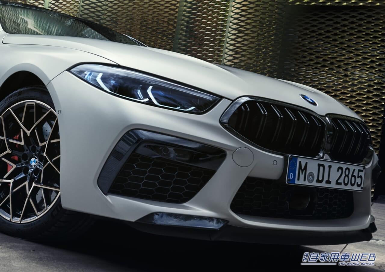 BMW、4.4L V8ツインターボエンジンの「M8 Competition M xDrive Final Edition 1of 8」を日本全国8台限定で発売!