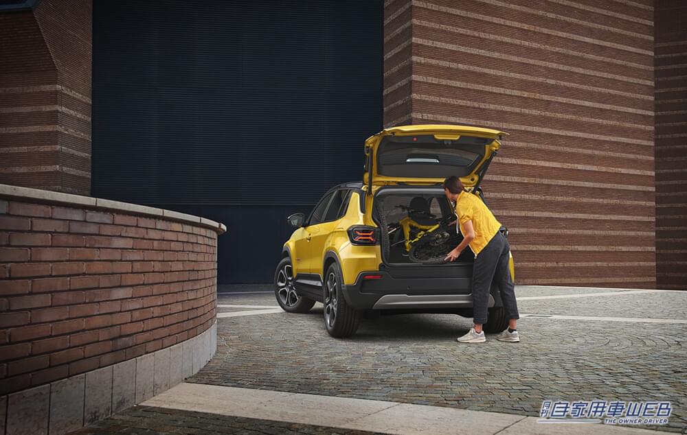 |ジープ初の電気自動車が登場 一充電航続距離は486km!新型「ジープ アベンジャー」とは?