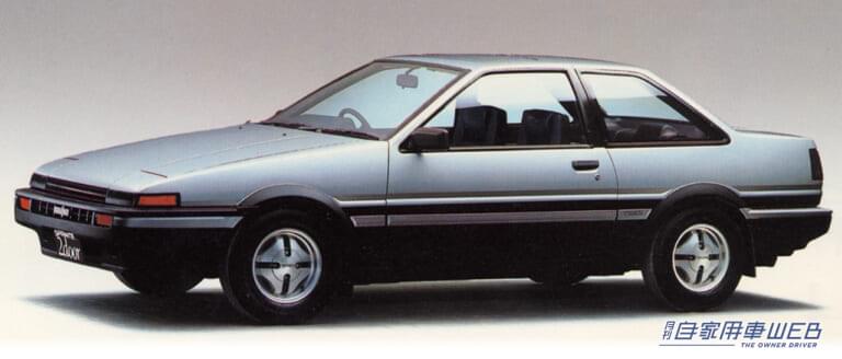 スプリンタートレノ|【正直驚き! 】ここまで値上がりすると思わなかった国産スポーツ5選:1980年代編