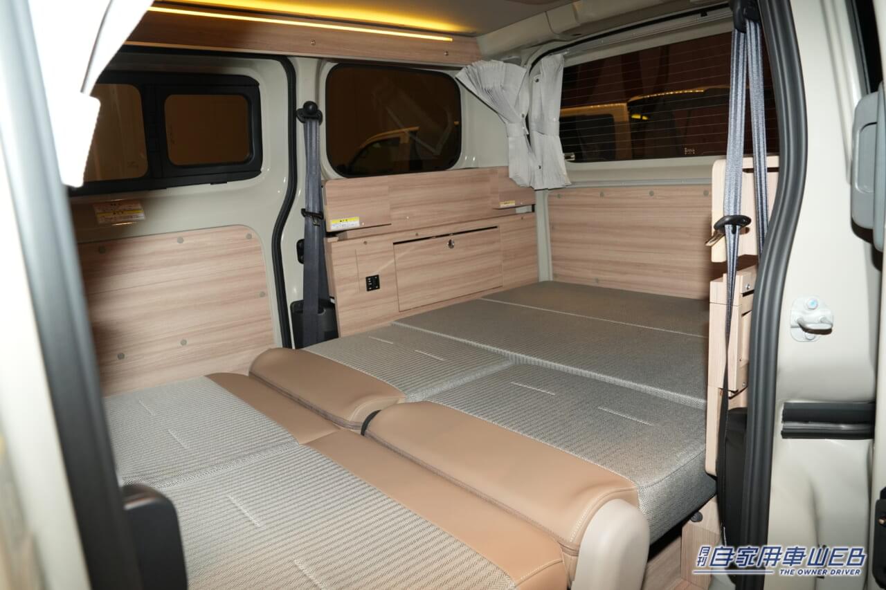 |日産の純正キャンパー〝マイルーム〟に待望の新モデルを追加! 「NV200バネット MYROOM」を発表