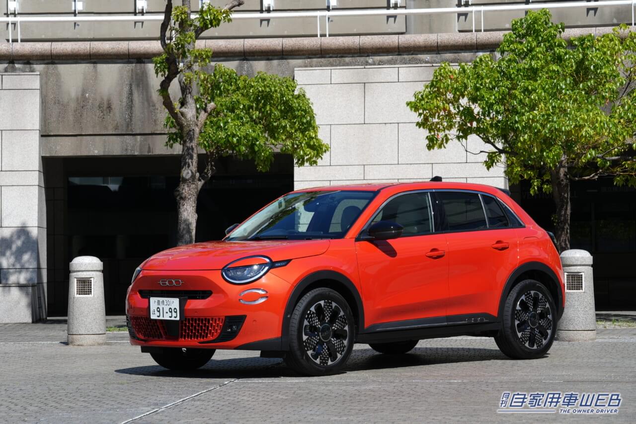 |楽しく使い倒せる、新世代フィアット侮りがたし! フィアット「600e」最速タッチインプレ