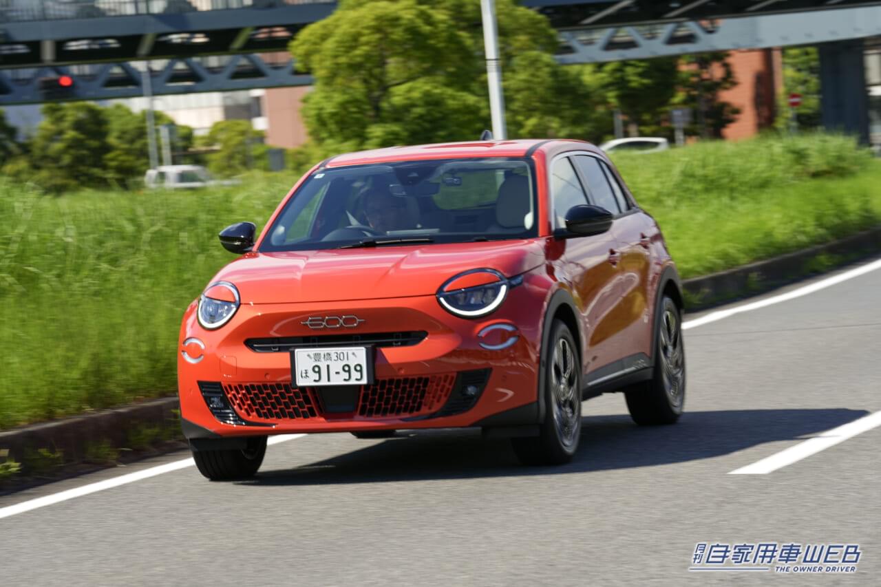 |楽しく使い倒せる、新世代フィアット侮りがたし! フィアット「600e」最速タッチインプレ