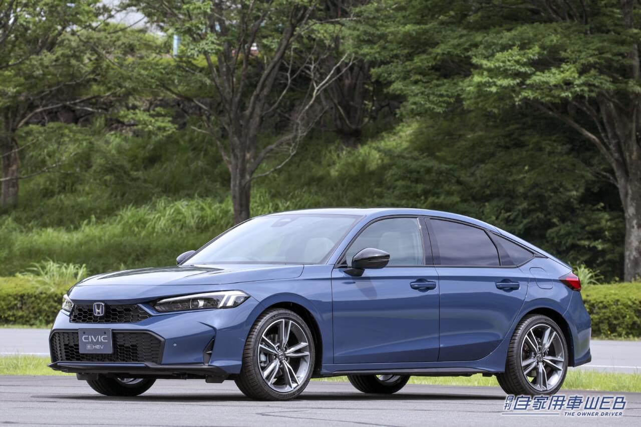 |シビックがマイナーチェンジ!フロントフェイスの変更に、6速MTの新グレード”RS”が登場!