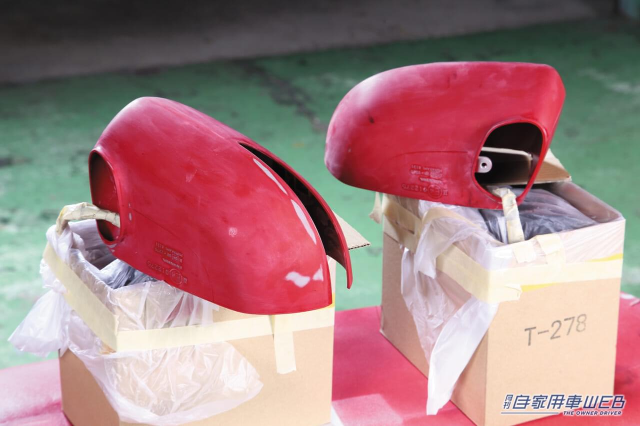 |作業のポイントは塗装クリア層の処理にあり! ボロボロのドアミラー、分解掃除のすゝめ